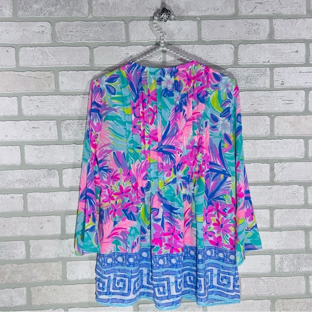 Lilly Pulitzer NWT Marilina Tunic in It Was All A Dream Print Size XS - Picture 6 of 9